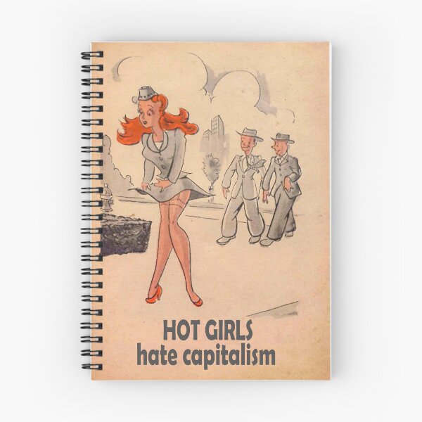 Item preview, Hot Girls  Hate Capitalism designed and sold by roleshop.
