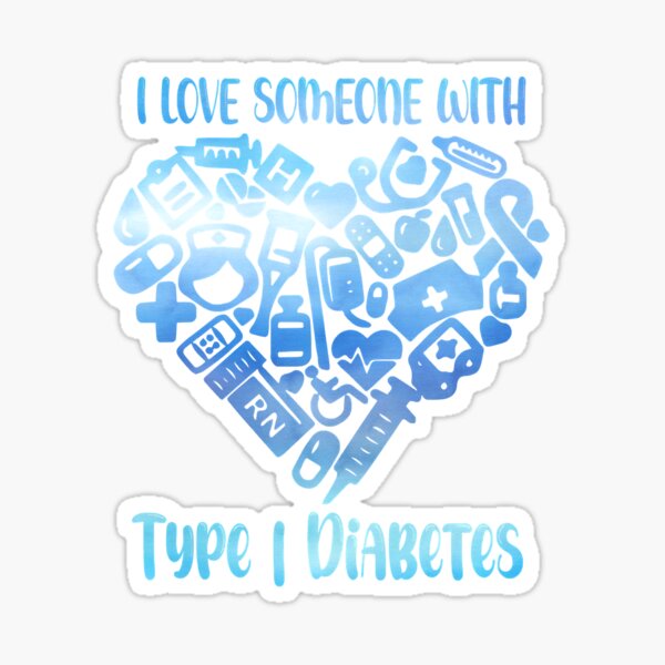 Type 1 Diabetes Stickers for Sale