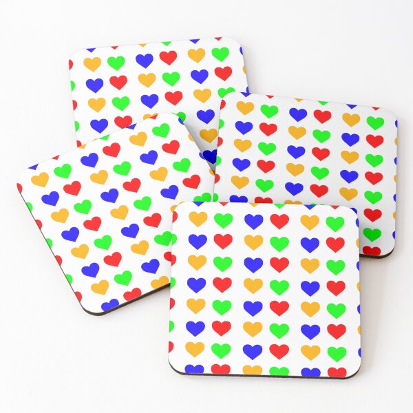 Item preview, Hearts 4 Pack designed and sold by zoology-student.