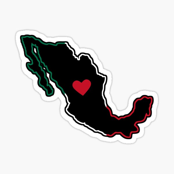 I Love Mexico Sticker for Sale by LoveMyRoots