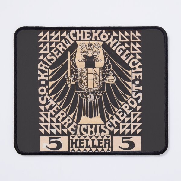 Item preview, Koloman Moser - Postage stamp design for mail postal designed and sold by PeacefulRiver.