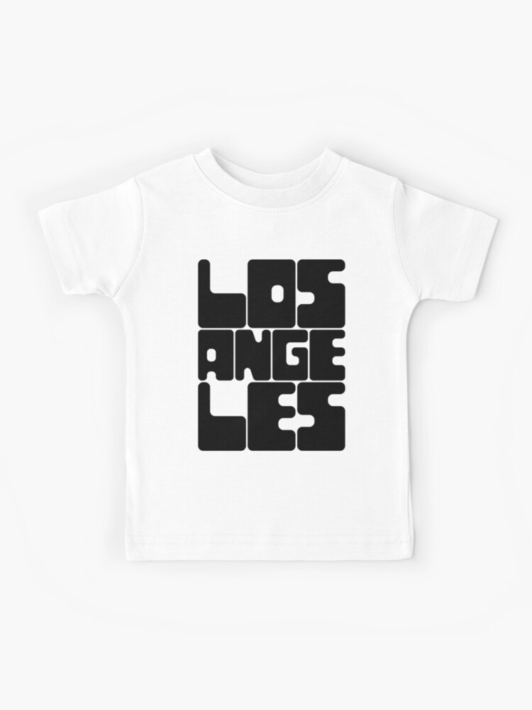 Printed Graphic T-shirt - White/Los Angeles - Kids