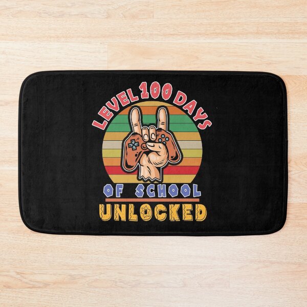 Item preview, Level 100 Days Of School Unlocked (Gift For Boys) designed and sold by i-longmanshop.