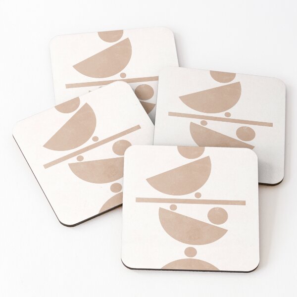 Item preview, Elegant Balance Abstract Boho Shapes designed and sold by trajeado14.