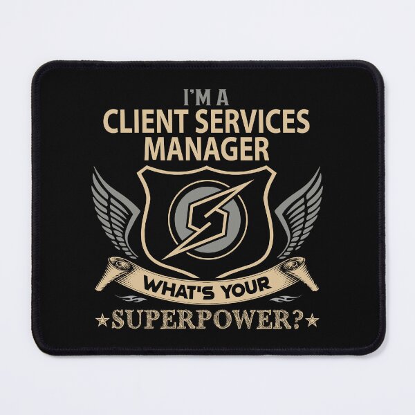Item preview, Client Services Manager T Shirt - What Is Your Superpower Job Gift Item Tee designed and sold by leolanwugm.