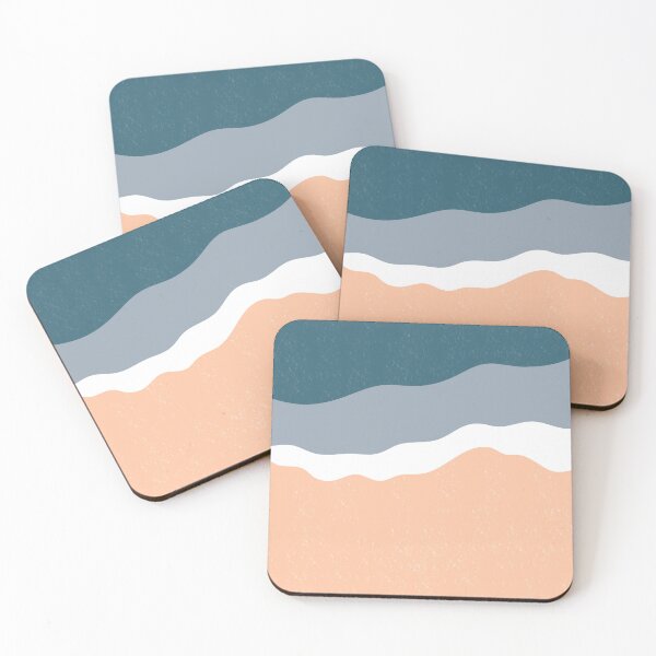 Item preview, Rich Earthy Abstract Ocean Beach  designed and sold by PotluckPrints.