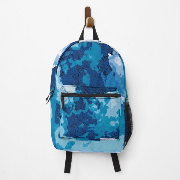 Item preview, White clouds in the blue sky color art designed and sold by artdragongift 15.