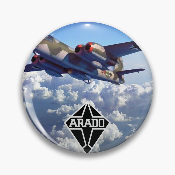 Item preview, Arado 234 with Arado company logo Classic T-Shirt.png designed and sold by gertrudefedde.
