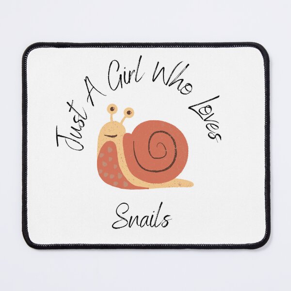 Item preview, Just A Girl Who Loves Snails - Snail Lover  designed and sold by Compass-Design.