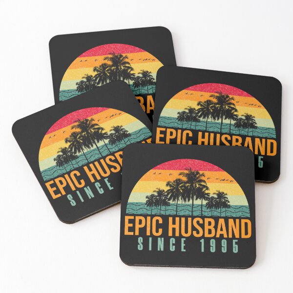 Item preview, Epic Husband Since 1995 - Funny 27th wedding anniversary gift for him designed and sold by PlusAdore.