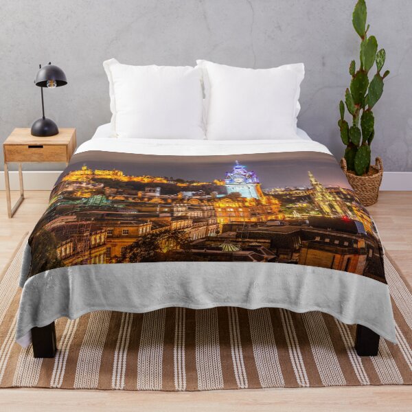Item preview, Edinburgh Scotland Night View designed and sold by LoveEdinburgh.
