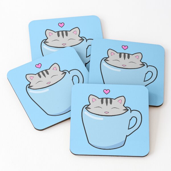 Item preview, Tabby Cat in a Tea Cup designed and sold by Purr95.