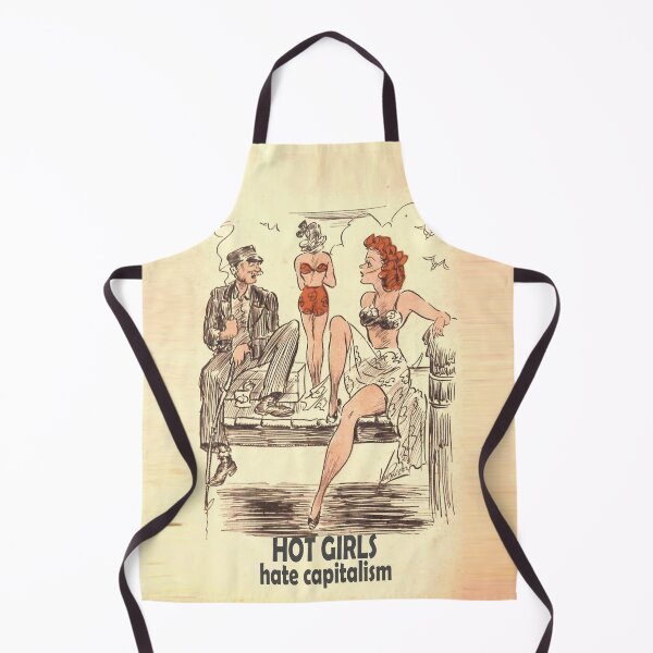 Item preview, Hot Girls Hate Capitalism designed and sold by roleshop.
