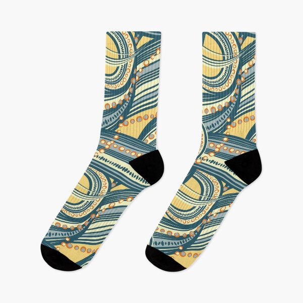 Item preview, Seamless abstract wave pattern - abstract background designed and sold by Hoetoons.