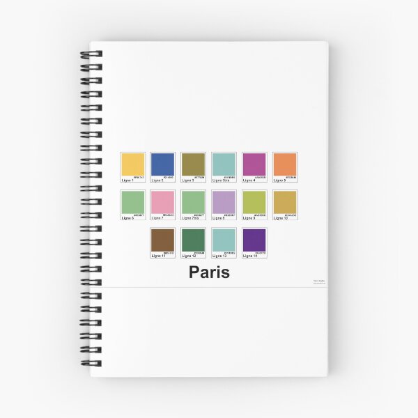 Item preview, Paris Metro Colors designed and sold by MartiRubio.