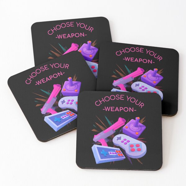 Item preview, Choose your Weapon (retro games) designed and sold by MindBlownWill.