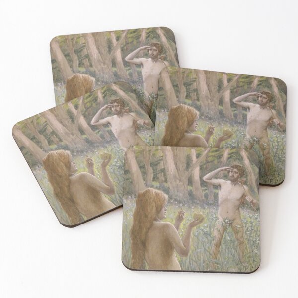 Item preview, James TIssot - Adam is Tempted by Eve designed and sold by EinsamerBaum.