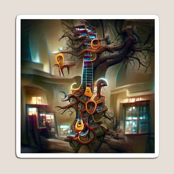 Item preview, Guitars Trees designed and sold by cottonklub.