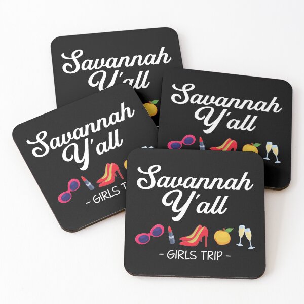 Item preview, Funny Bachelorette Yall Savannah Girls Trip print designed and sold by jakehughes2015.