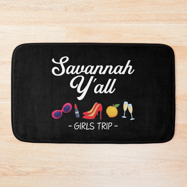 Item preview, Funny Bachelorette Yall Savannah Girls Trip print designed and sold by jakehughes2015.