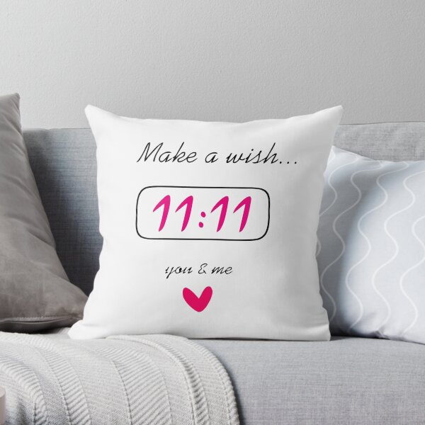 Make a Wish Throw Pillow
