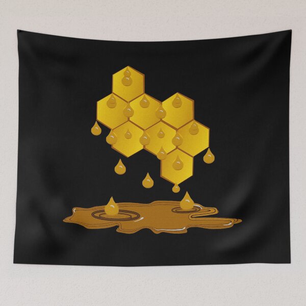 Item preview, Dripping honeycomb, beekeeper motifs, bee lover outfits designed and sold by Kirei-Lily.