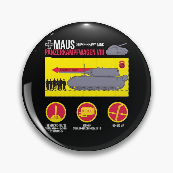 Item preview, Export of tanks! infographics Pz-VIII MAUS designed and sold by FAawRay.