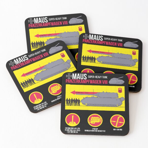 Item preview, Export of tanks! infographics Pz-VIII MAUS designed and sold by FAawRay.