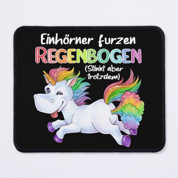 Artikelvorschau, Einhörner furzen Regenbogen - lustiges Einhorn entworfen und verkauft von ZadzeneaArt.