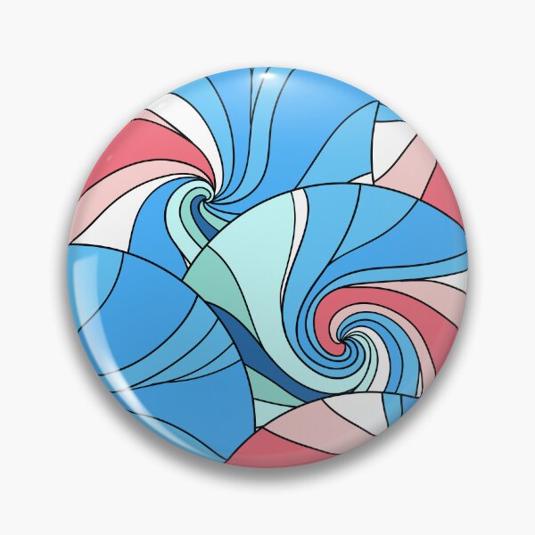 Item preview, Seamless blue abstract wave pattern - abstract background designed and sold by Hoetoons.