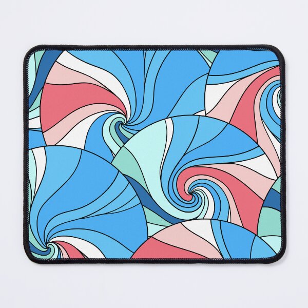 Item preview, Patrón de onda abstracto azul transparente - fondo abstracto designed and sold by Hoetoons.