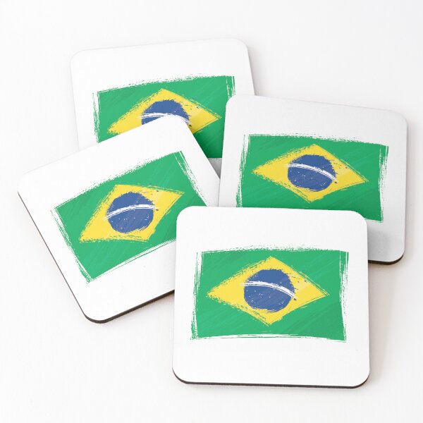 Item preview, Brazil Flag - Painted designed and sold by hijackhippo.