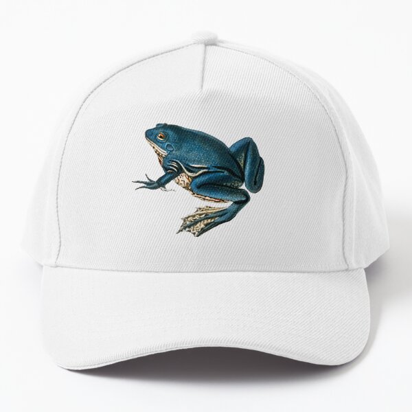 blue frog hat