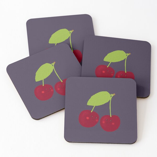Item preview, Cute cherries in love designed and sold by heartart85.
