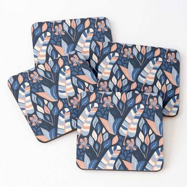 Item preview,  abstract leave pattern  designed and sold by Hoetoons.