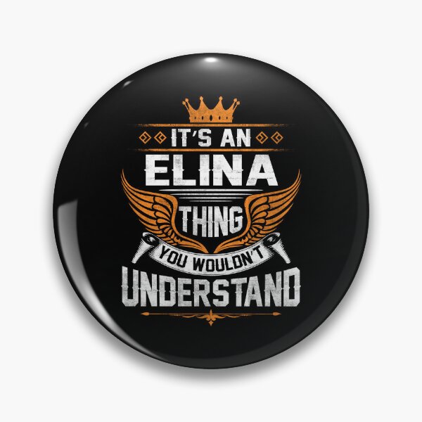 Item preview, Elina Name T Shirt - Elina Things Name Gift Item Tee designed and sold by nauglesamatha.