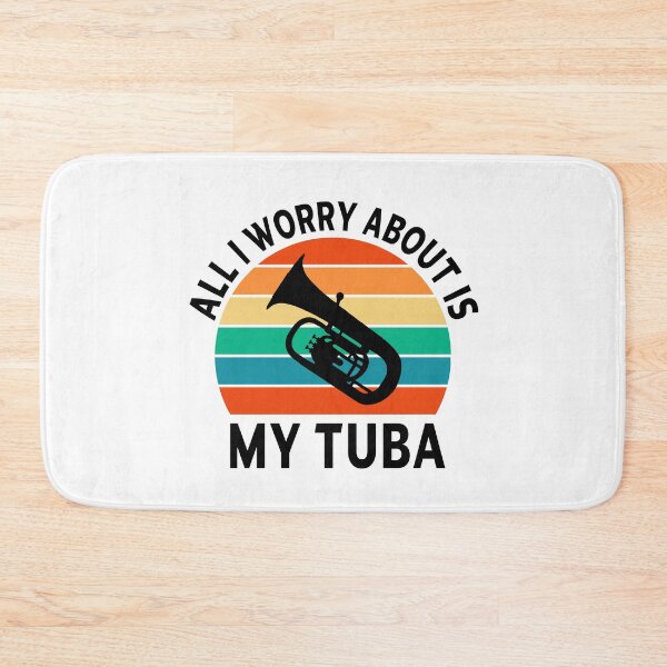 Item preview, tuba Player Gift, all I worry about is my tuba tubaist Funny Musician  Band Gift  Funny Rude Offensive saying, designed and sold by joygift369.