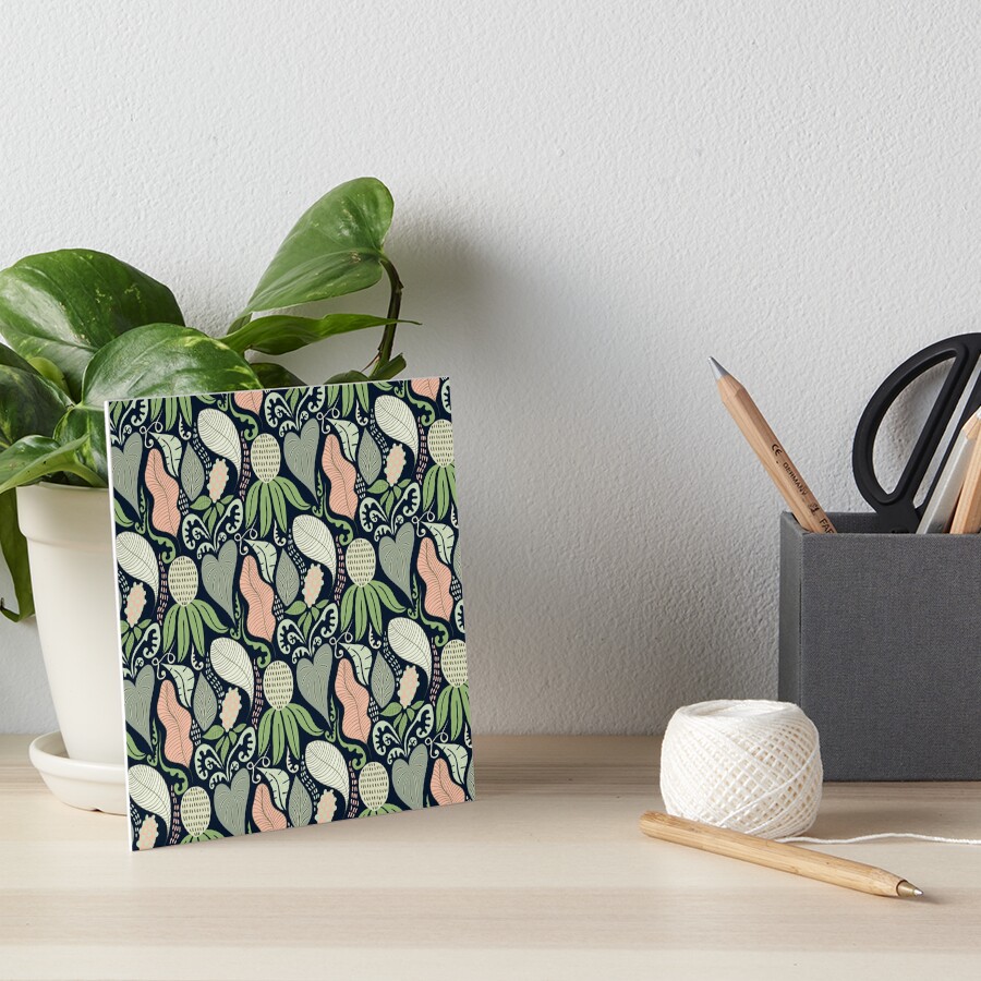 Item preview, Art Board Print designed and sold by Hoetoons.
