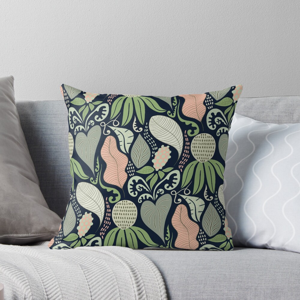 Item preview, Throw Pillow designed and sold by Hoetoons.