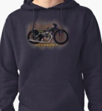 Vintage Excelsior Jap Speedway Bike by MotorManiac. Pullover Hoodie