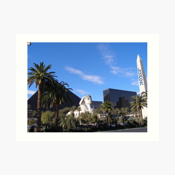 Luxor Las Vegas Art Print