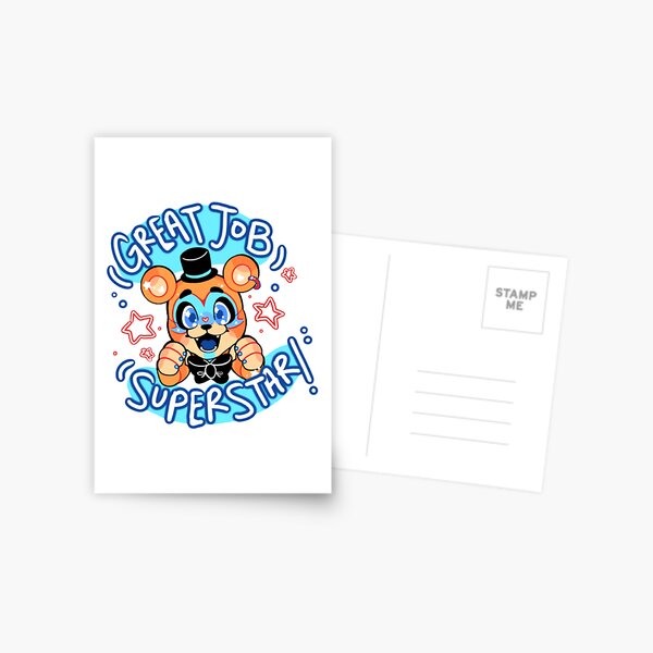 fnaf world Postcard for Sale by AnetteEckert