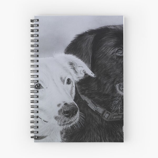 Item preview, "Suki and Sam" - Dog Portraits designed and sold by RmvPortraitsArt.
