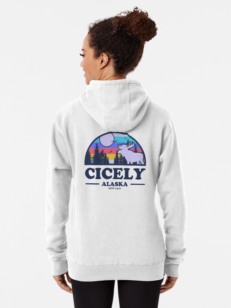 Alaskan Riviera, Cicely, Alaska Pullover Hoodie for Sale by lauraroslin