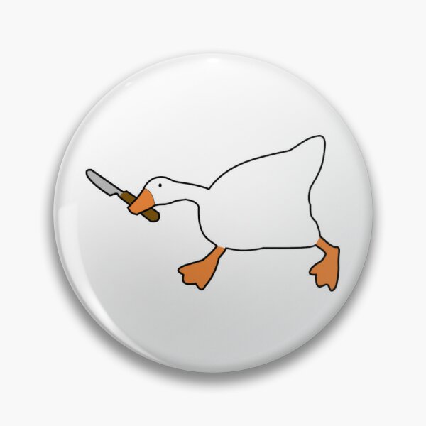 Untitled Goose Game Pin Badge 