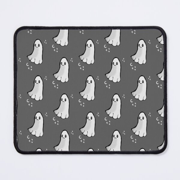 Item preview, Cute spooky ghost grey, designed and sold by DemonicGloom.