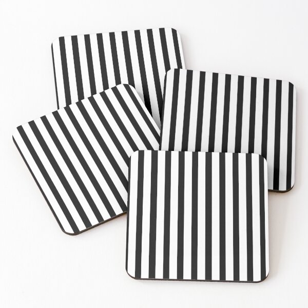 Aperçu de l'œuvre Rayures horizontales noires et blanches - Beau motif de rayures créée et vendue par SeemDev786.