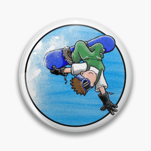 Item preview, Snowboard Flip!  Circle designed and sold by ArtworkByLaurie.