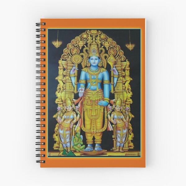 Artikelvorschau, Vintage-Bild des höchsten Herrn Bala Ji mit der Göttin Lakshmi Ji. entworfen und verkauft von aruvanita.