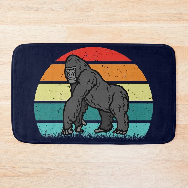Item preview, A  Powerful Gorila On a Vintage Sundet Background designed and sold by ramazis.